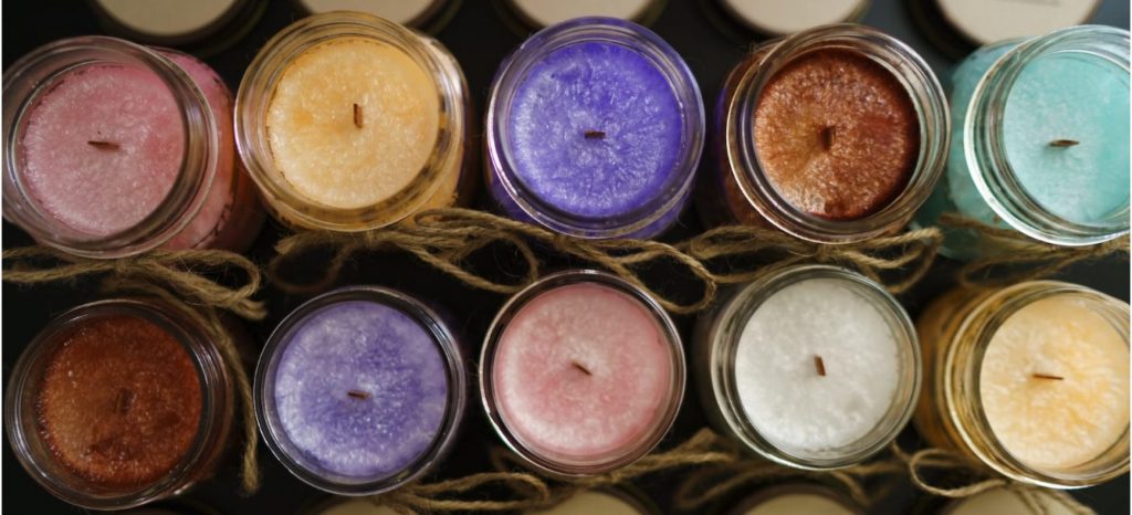 COME FARE UNA CANDELA RUSTICA O MARMORIZZATA
